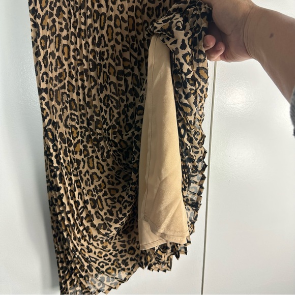 Good Heart leopard  pleated fabric  size S - Picture 13 of 13